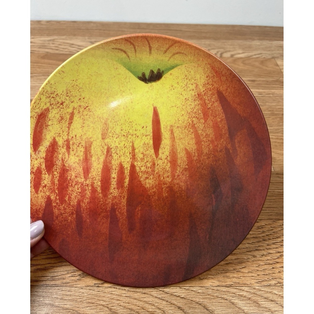 Set of 8 John Derian Melamine Apple Bowls and Plates - Picture 6 of 15